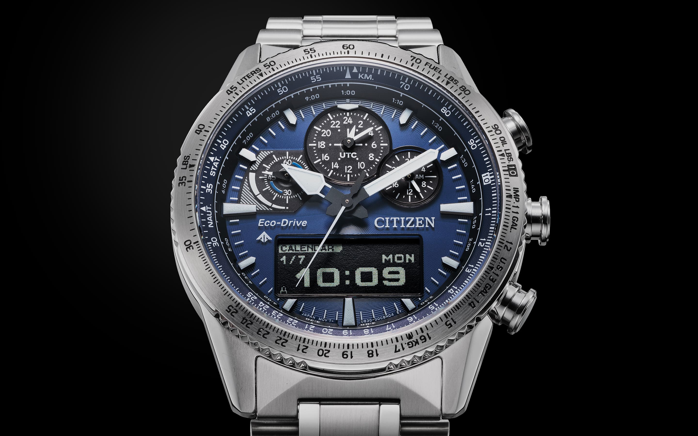 Eco-Drive COMBINATION WATCH