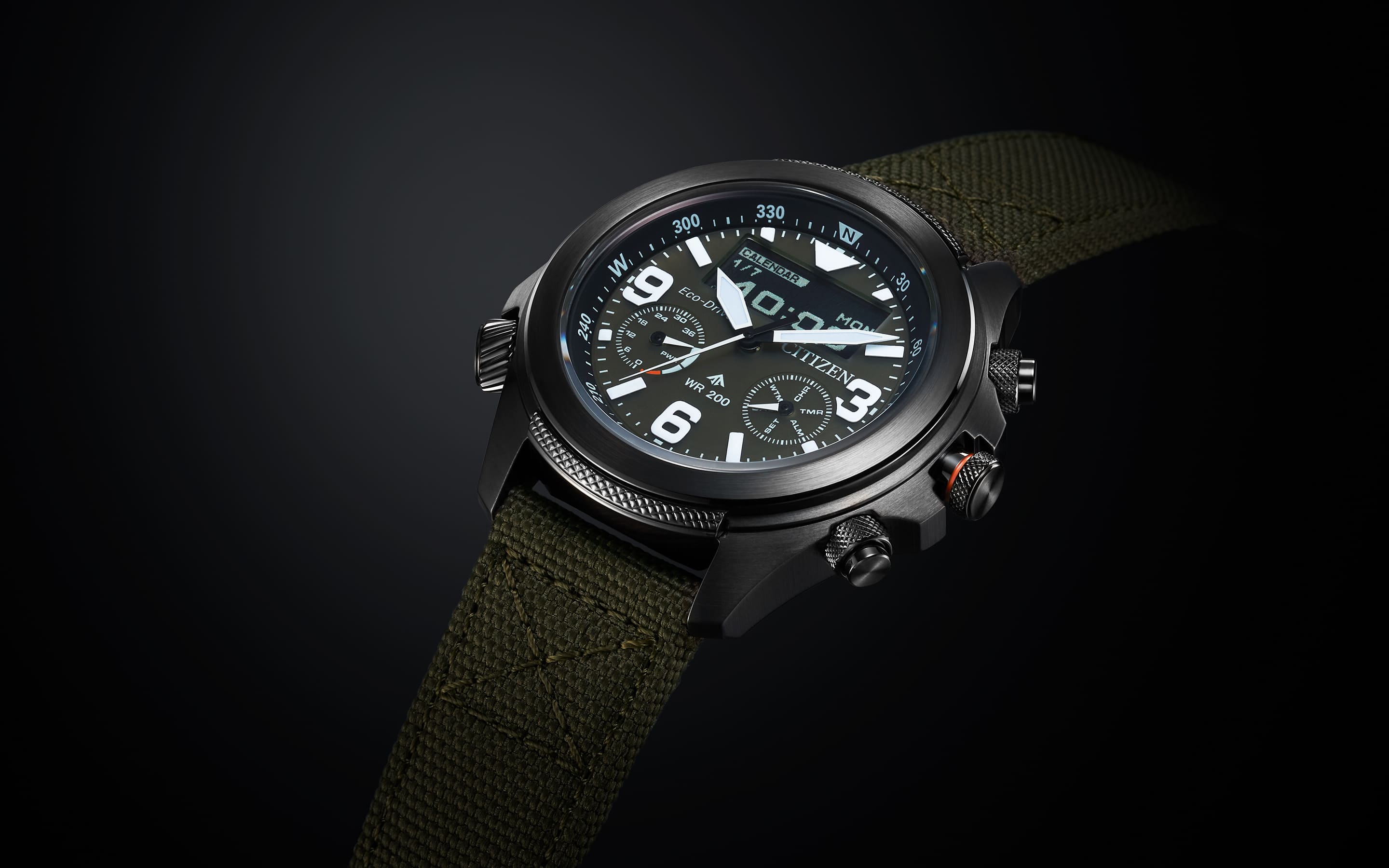 Eco-Drive COMBINATION WATCH