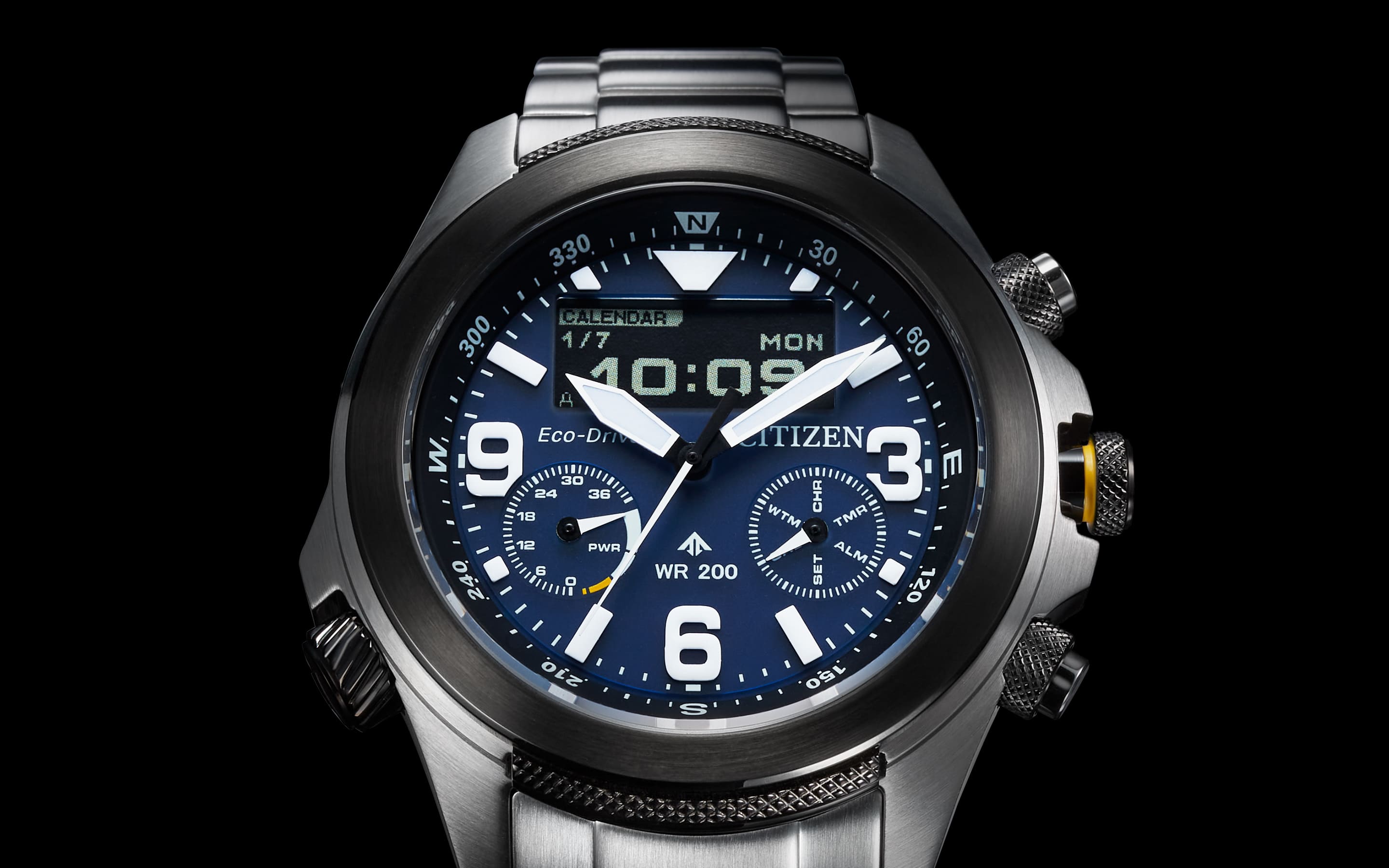 Eco-Drive COMBINATION WATCH
