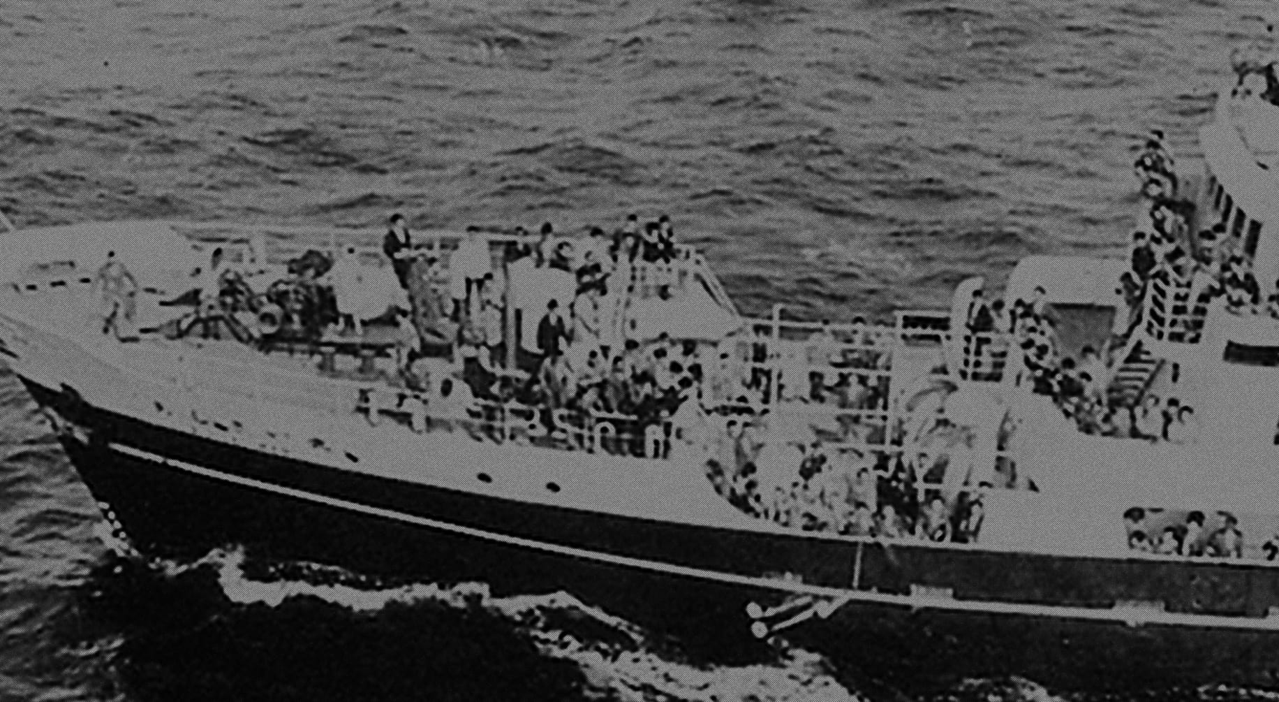 After crossing the ocean, what happened to Parawater?