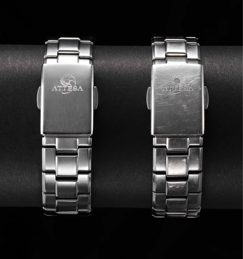 10-year Scratch Comparison Test Samples