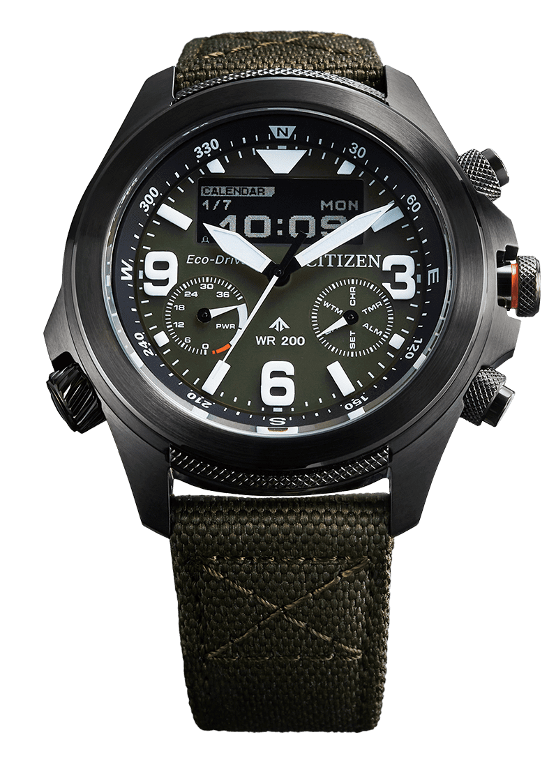 Eco-Drive COMBINATION WATCH